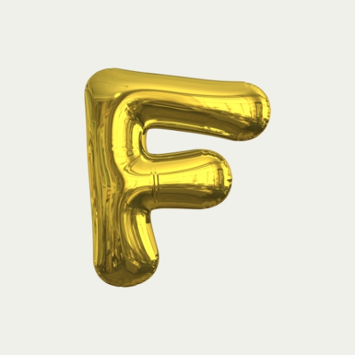 Picture of F Gold Simple